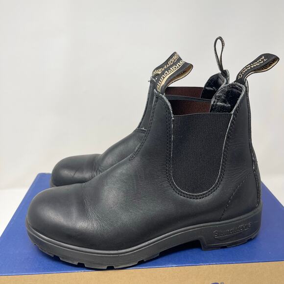 Blundstone Black Classic Leather Chelsea Boots (AU 4) - Picture 5 of 13